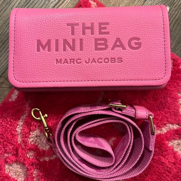 marc jacobs bow pink mini bag - Picture 4 of 8